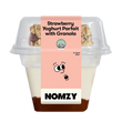 NOMZY Strawberry Yoghurt Parfait with Granola